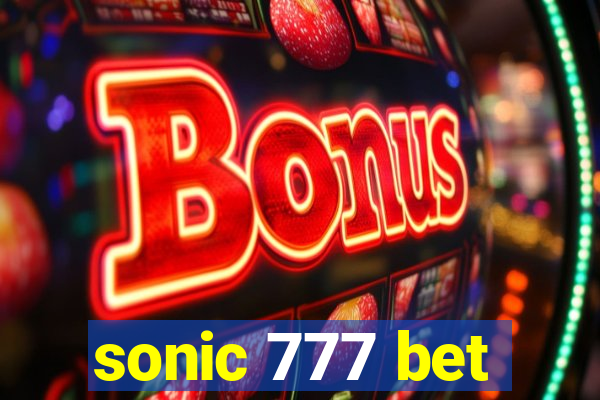 sonic 777 bet